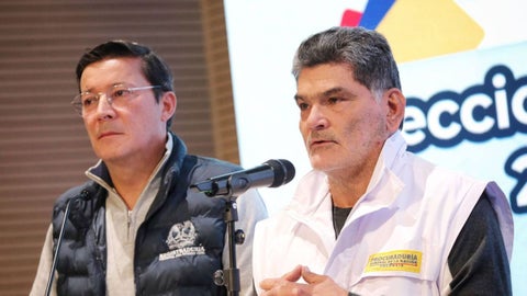 Procurador Gregorio Eljach y registrador Penagos