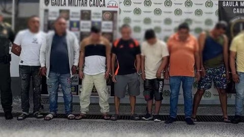 El operativo fue ejecutado por la Policía Nacional en el norte del Cauca