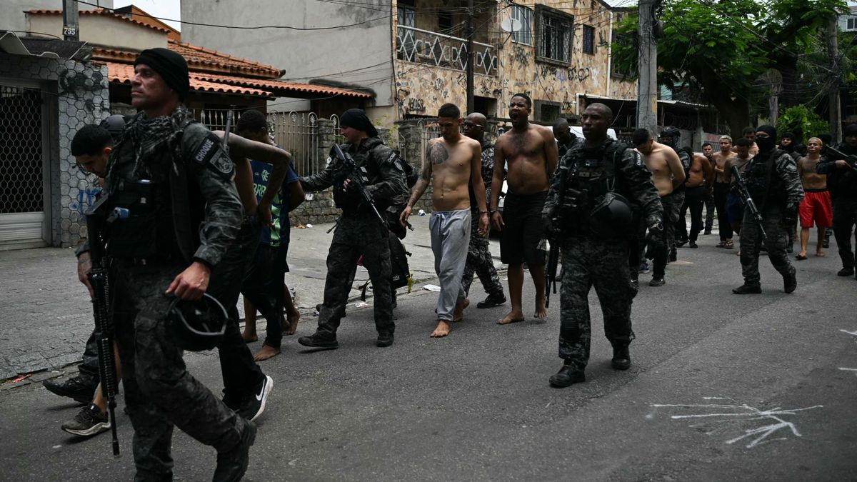 Operativo policial en Brasil