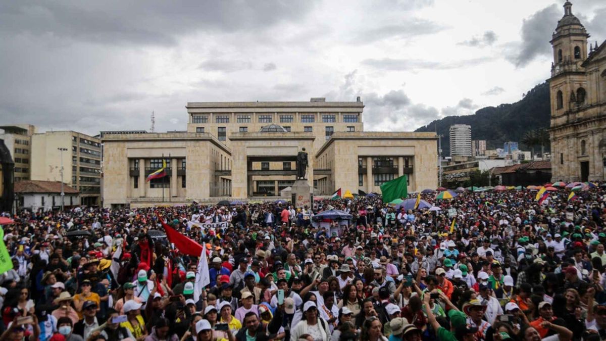 En Bogotá la concertación será en la Plaza de Bolívar.