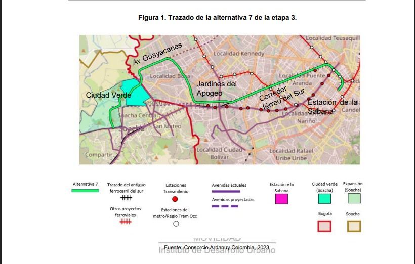 Los estudios de prefactibilidad definirán el trazado final de la Línea 3 y su integración con la red de transporte masivo.