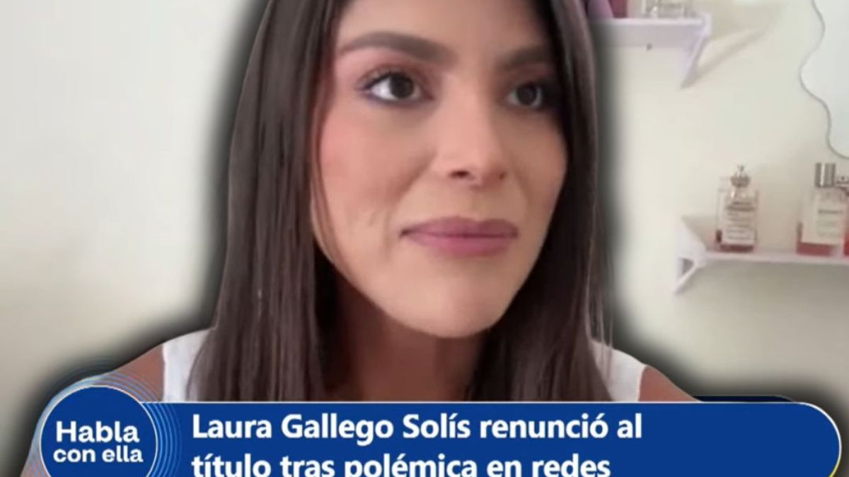 La exseñorita Antioquia renunció a su corona luego de la polémica en la que se vio envuelta.