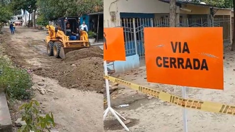 Obras iniciadas por la Gobernación del Magdalena.