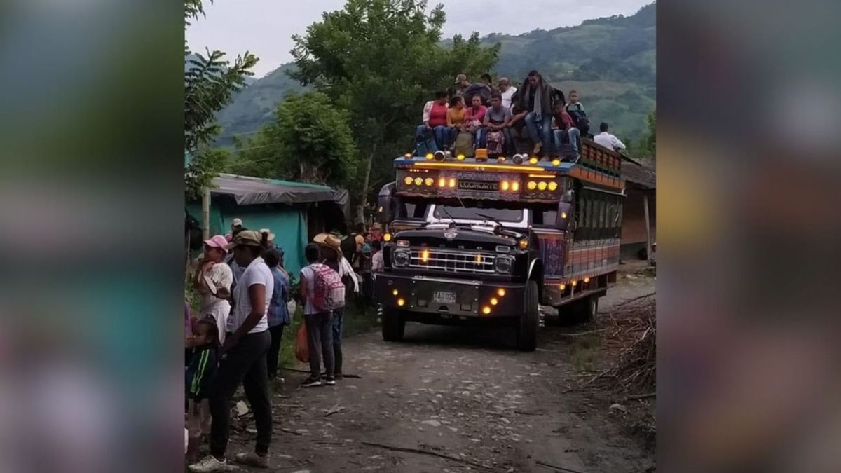 Desplazamiento en Antioquia
