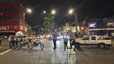 Durante la noche de Halloween, las autoridades se desplegaron en diferentes puntos de Cali.