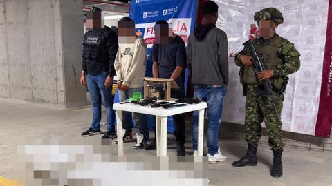 Durante la acción ofensiva hubo captura de varios integrantes del grupo armado.