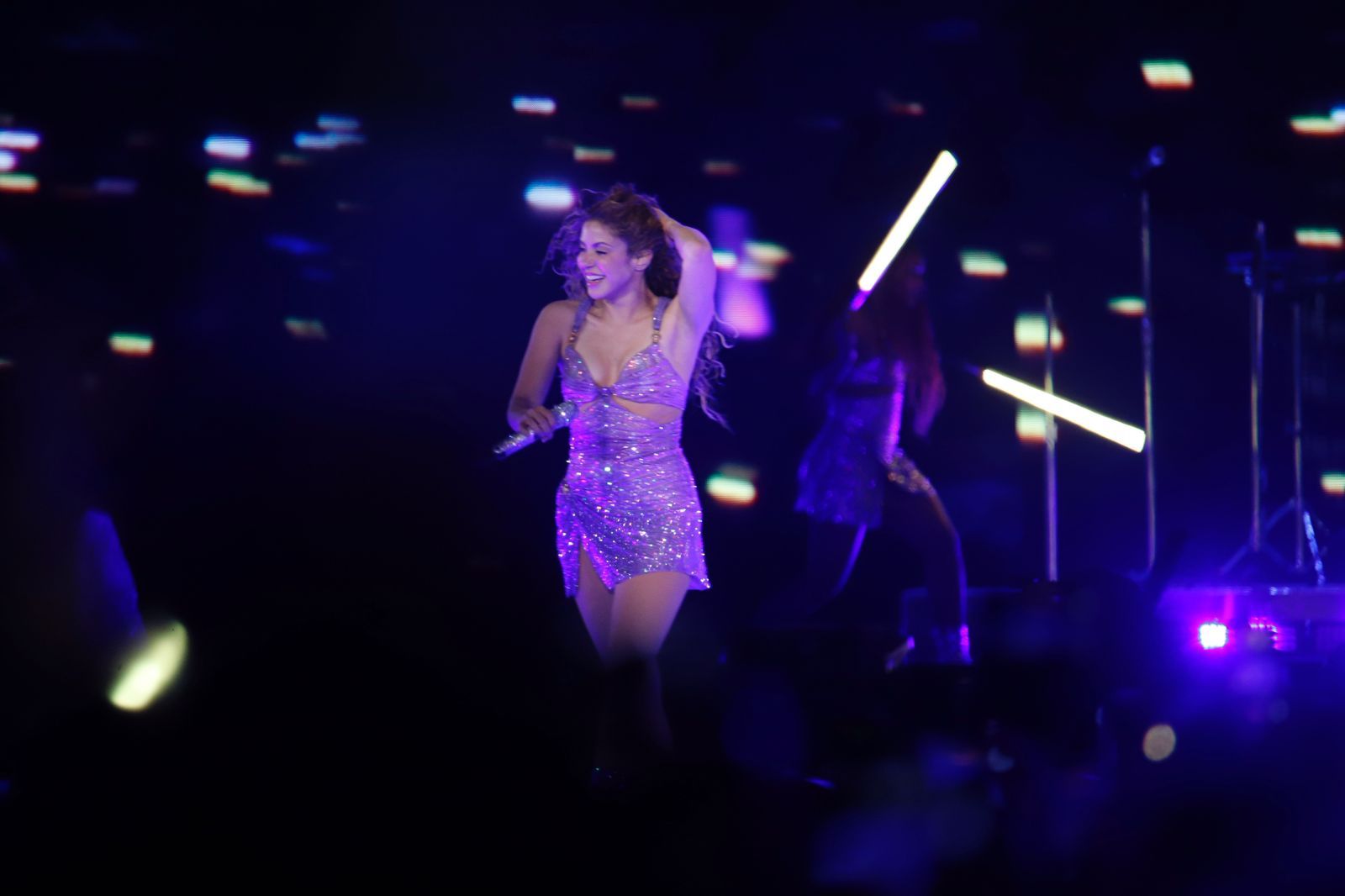 La colombiana cerró su paso por el país en Bogotá.