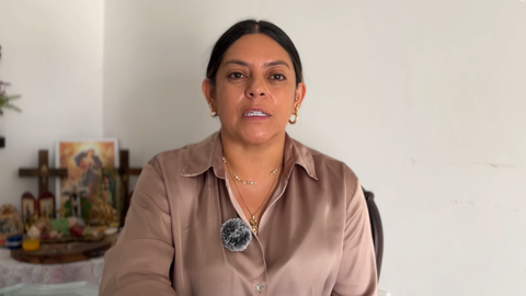 La secretaria de Gobierno de Cauca, Isabel Cristina Cardona, pidió la liberación de su esposo a sus captores.