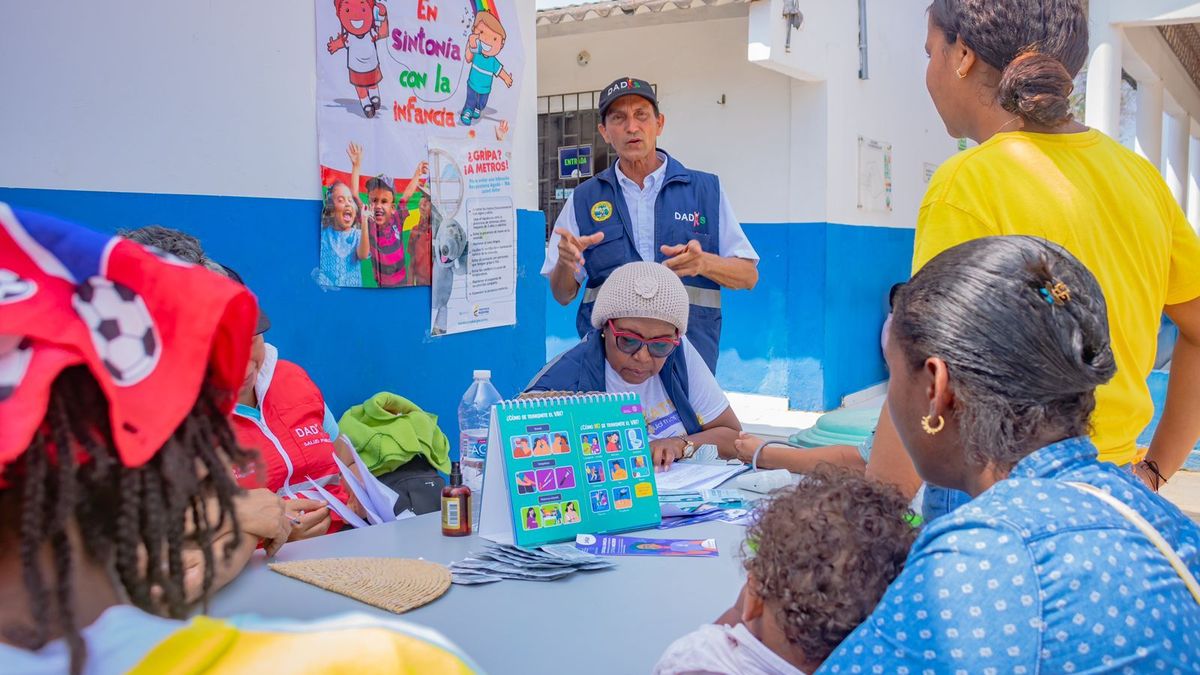 Atención médica a menores.