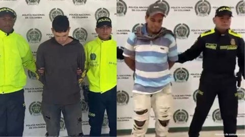 En videos de cámaras de seguridad quedó registrado el momento en el que la víctima fue atacada por dos sujetos.