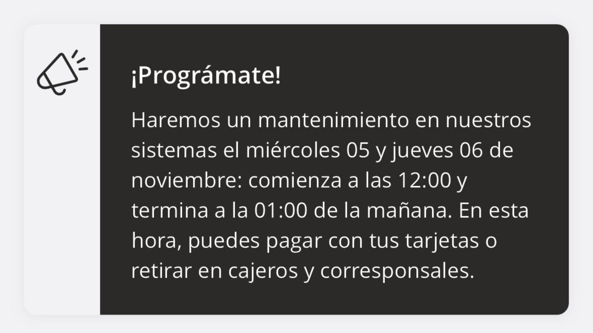 Mantenimiento Bancolombia