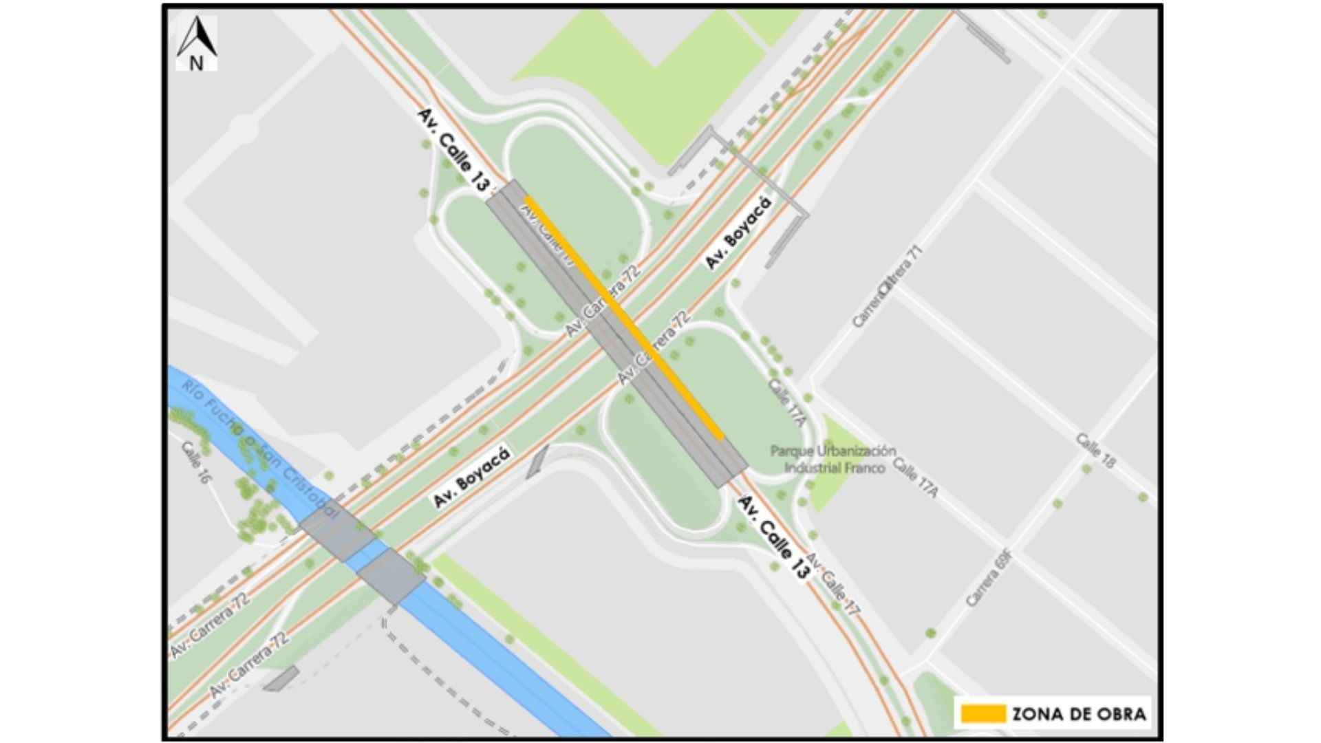 Puente de la Av. Calle 13 con Boyacá tendrá cierres por tres meses en sus carriles: estas son las rutas alternas y horarios
