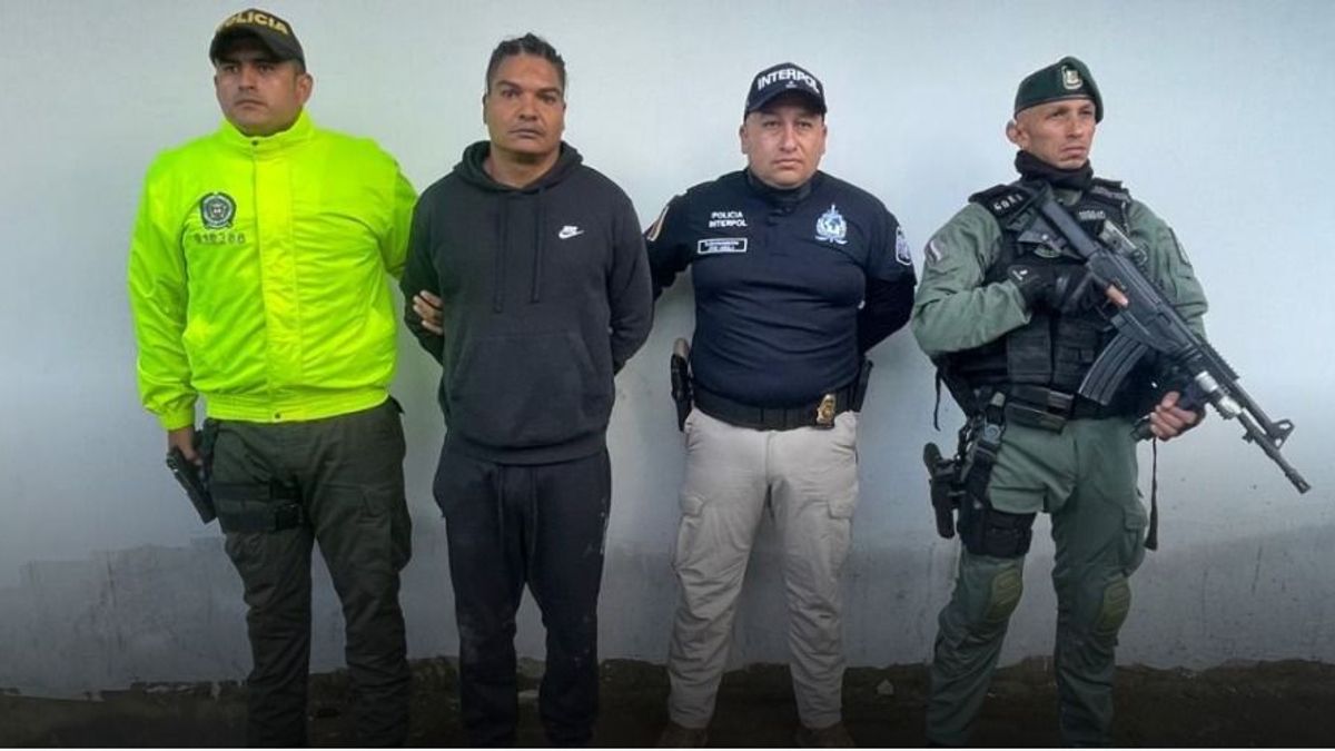 Policía reporta la captura alias 'Larry Changas', uno de los fundadores del Tren de Aragua