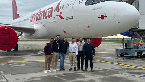 Avianca anunció la llegada de su primer Airbus A320neo con cabina Airspace, una aeronave que fortalece su flota de corto y mediano alcance y marca un nuevo paso dentro del plan de expansión del Grupo Abra.