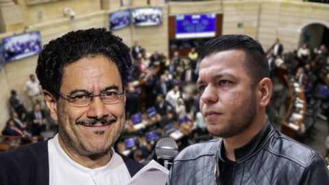 Pelea entre Jota Pe Hernández e Iván Cepeda en el Senado