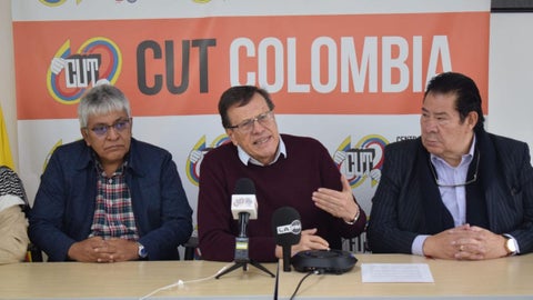 Fabio Arias presidente de la CUT