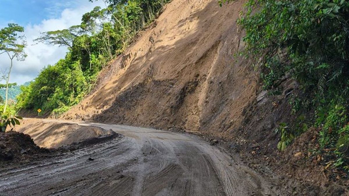 Un tramo de la ruta fue habilitado para el paso de colombianos.
