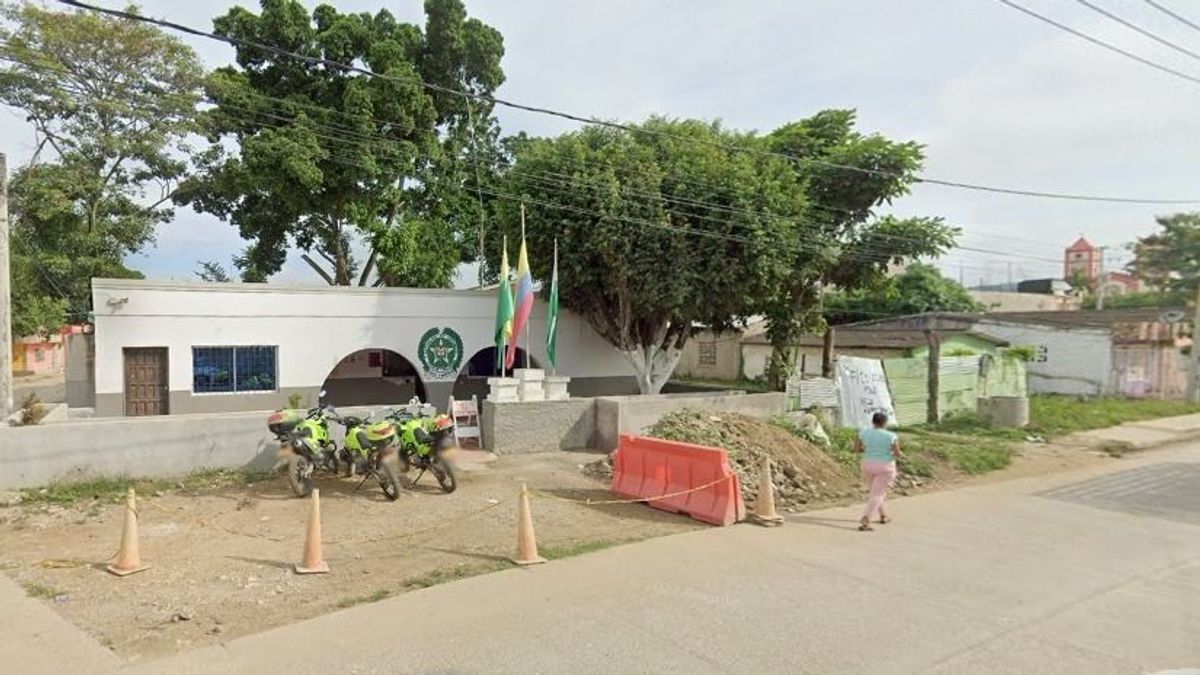 Foto: Estación de Policía de Villanueva, Bolívar.