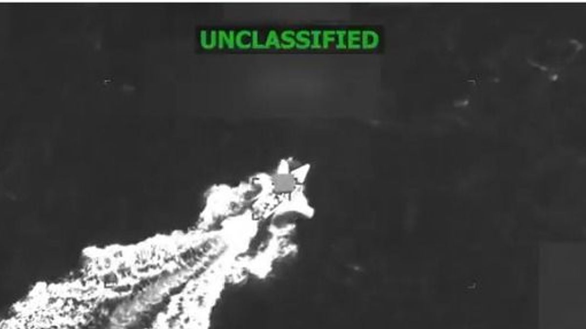 El secretario de Guerra, Pete Hegseth, anunció el ataque por medio de su cuenta de Truth Social.