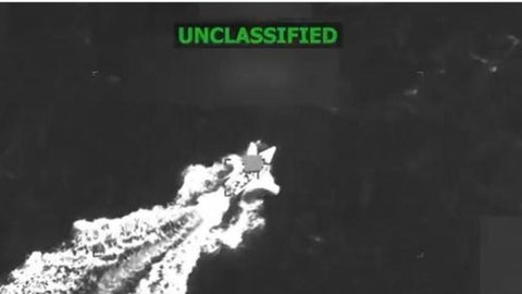 El secretario de Guerra, Pete Hegseth, anunció el ataque por medio de su cuenta de Truth Social.