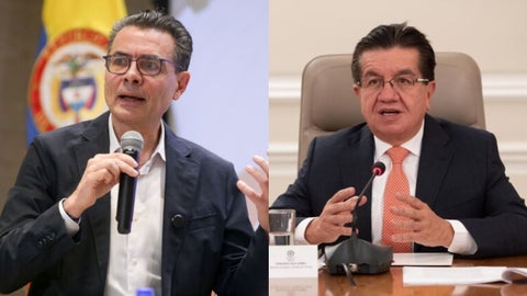 Alejandro Gaviria y Fernando Ruiz