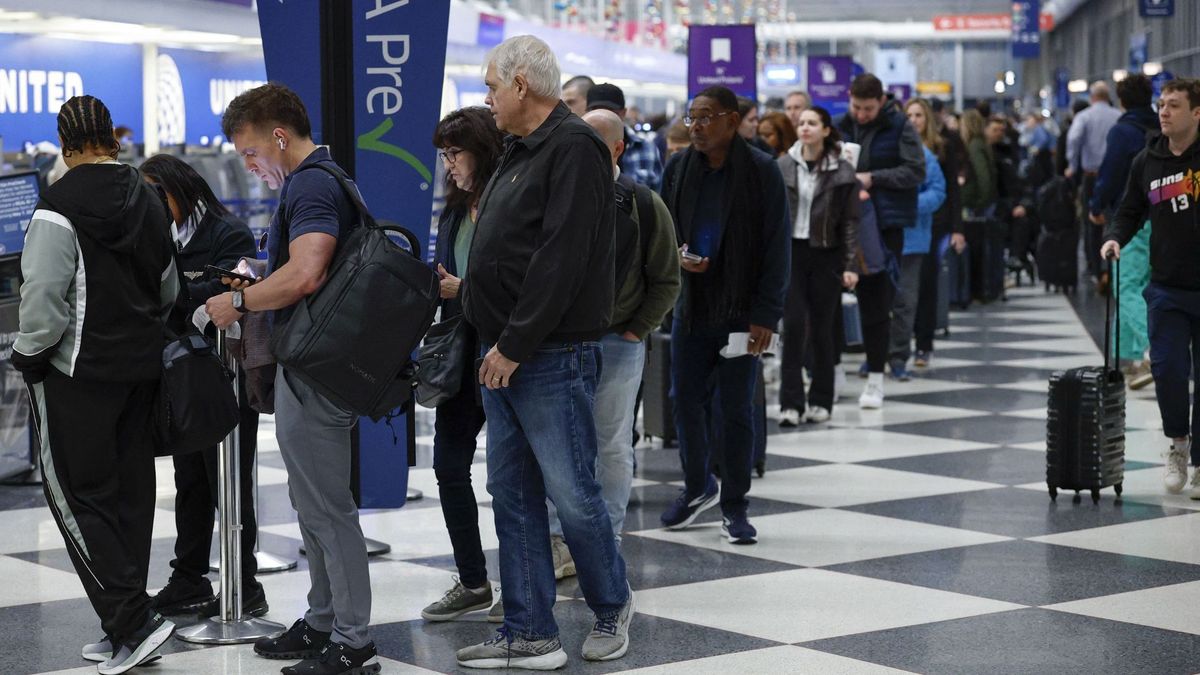 Vuelos cancelados en Estados Unidos