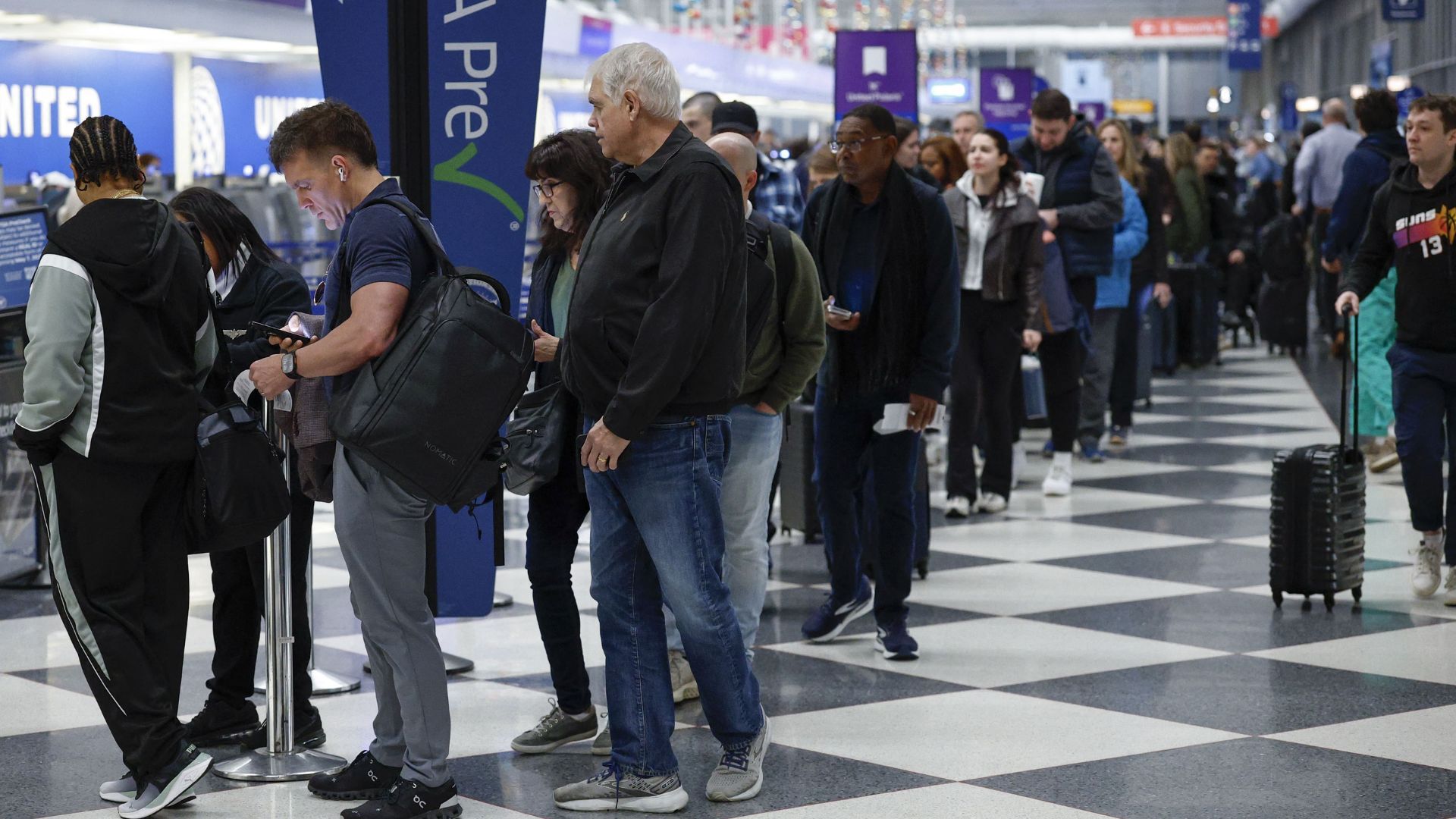 Vuelos cancelados en Estados Unidos