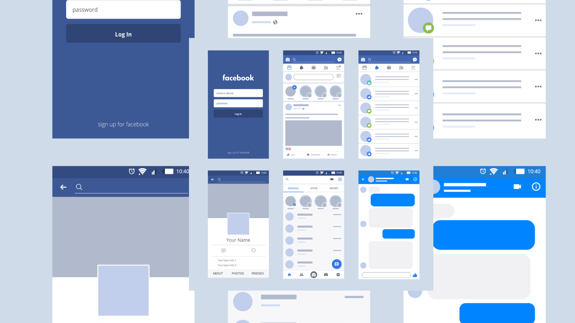 Opciones de privacidad para proteger información personal dentro del perfil de Facebook.