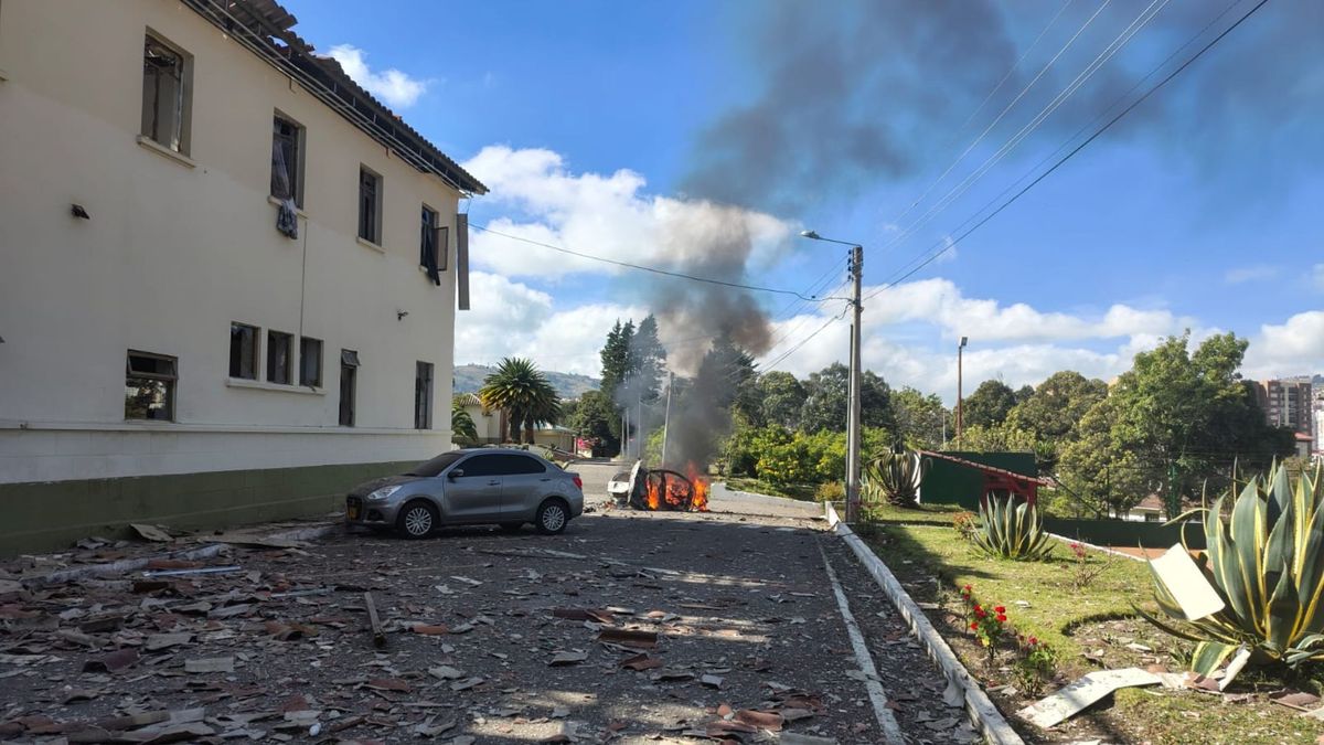 Ataque terrorista contra Batallón Simón Bolívar en Tunja