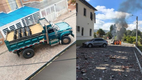 Ataque explosivo en Tunja