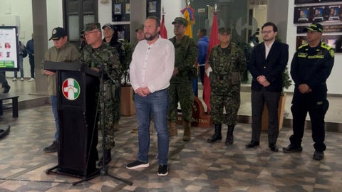 Consejo Extraordinario de Seguridad en Tunja.