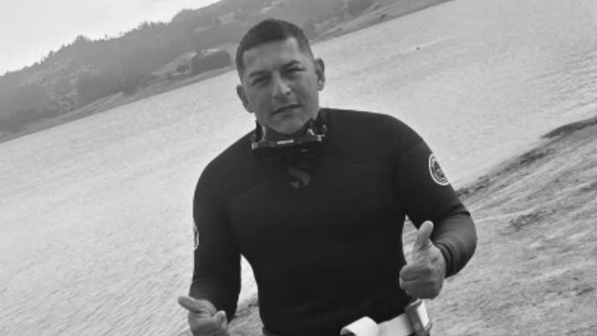 Carlos Andrés Rozo, bombero arrastrado por el río Blanco.