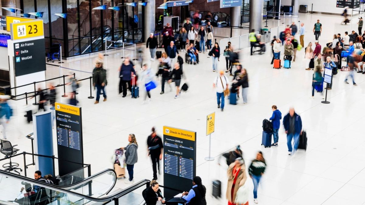 Tránsito aéreo en Estados Unidos