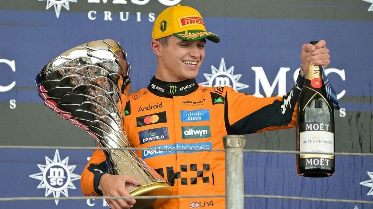 Lando Norris aumentó su ventaja como líder de la Fórmula 1 del 2025