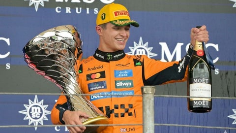 Lando Norris aumentó su ventaja como líder de la Fórmula 1 del 2025