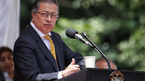 Gustavo Petro, presidente de Colombia.