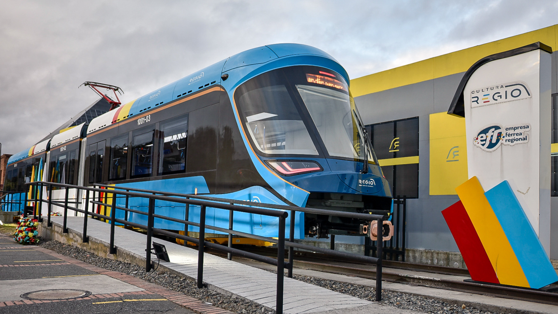 Autoridades departamentales confirmaron que el Regiotram del Norte comenzará su operación comercial en 2034.