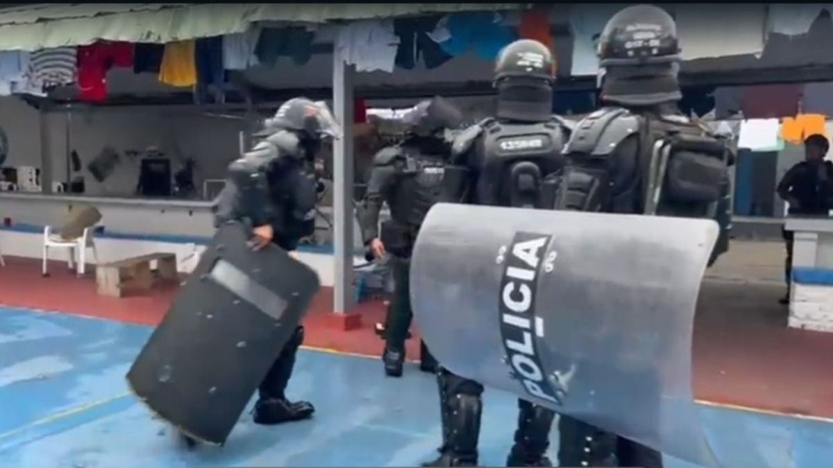 Realizaron Megaoperativo en la cárcel de Palmira, Valle.