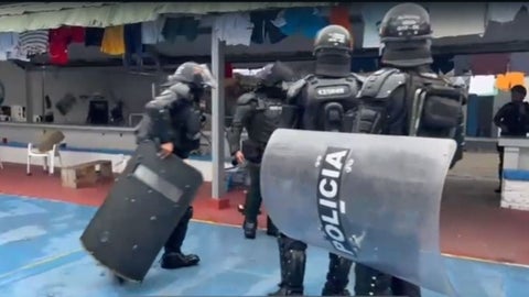 Realizaron Megaoperativo en la cárcel de Palmira, Valle.