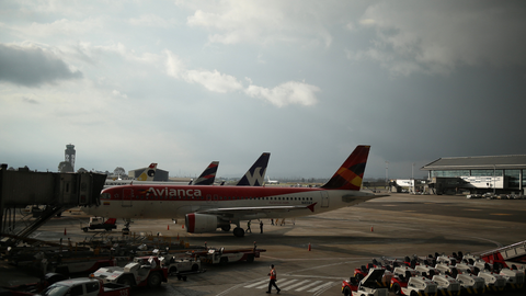 Emergencia de un avión de Avianca en Popayán