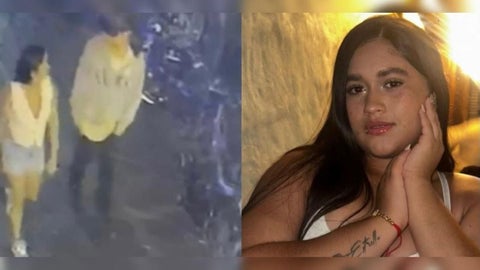 Video revela la última imagen de Emiliana Herrera, desaparecida en Venecia; caminaba con un hombre aún no identificado.