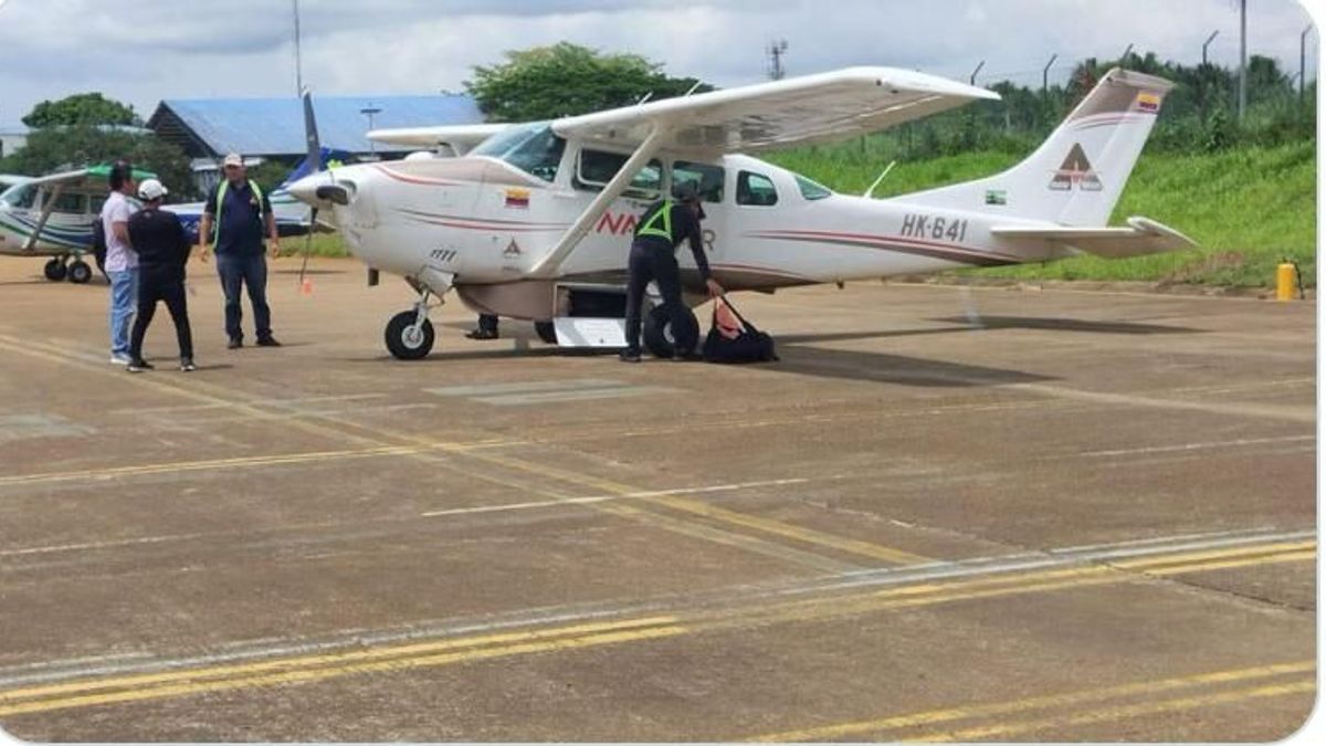 Avioneta accidentada en Vaupés .