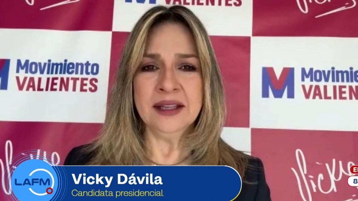 Vicky Dávila deja abierta la puerta a coalición de la derecha