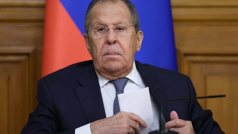 Sergei Lavrov, canciller ruso
