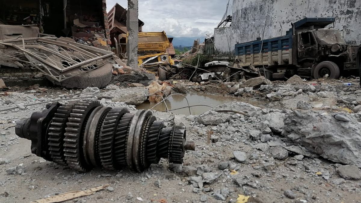 Ataque con dron a estación de Policía en Nariño