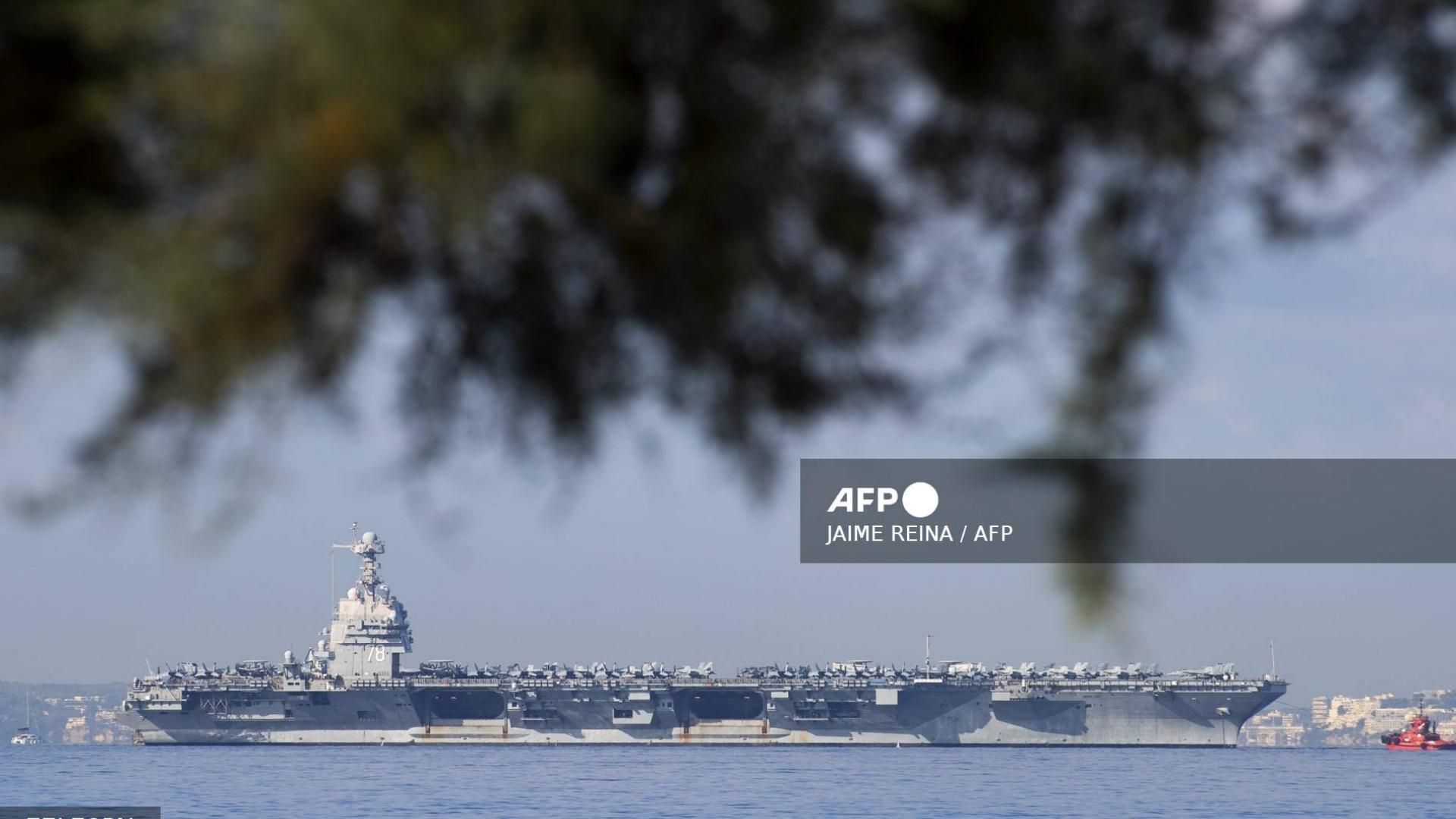 Vista aérea del USS Gerald R. Ford, con capacidad para proyectar poder global mediante operaciones sostenidas en el mar.