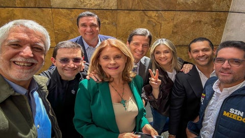 Precandidatos presidenciales coalición antipetrista