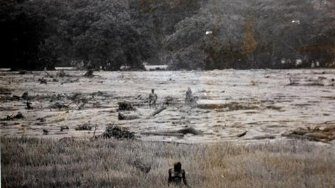 La avalancha acabó con la vida de aproximadamente 25.000 personas.