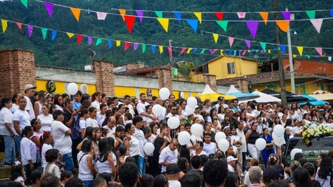 Venecia despidió a Emiliana Castrillón Herrera, la joven hallada muerta 10 días después de su desaparición.