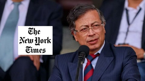 Presidente Petro en The New York Times